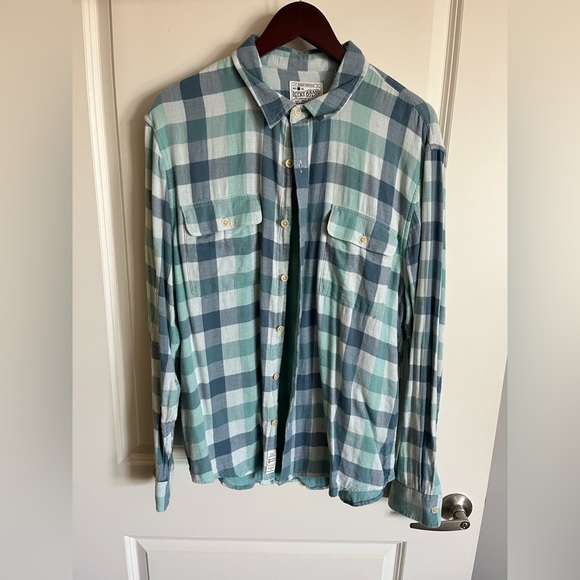 Lucky Brand Mens Button Down and Henley Shirts Size XL - Picture 4 of 6